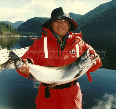 15 lb coho salmon