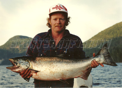 30 lb nootka sound chinook salmon